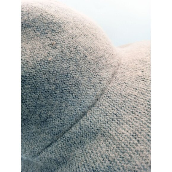 Bucket Hat August Vintage Wool Blend Wide-Brim Beige Women Fashion Accessory - Picture 6 of 11